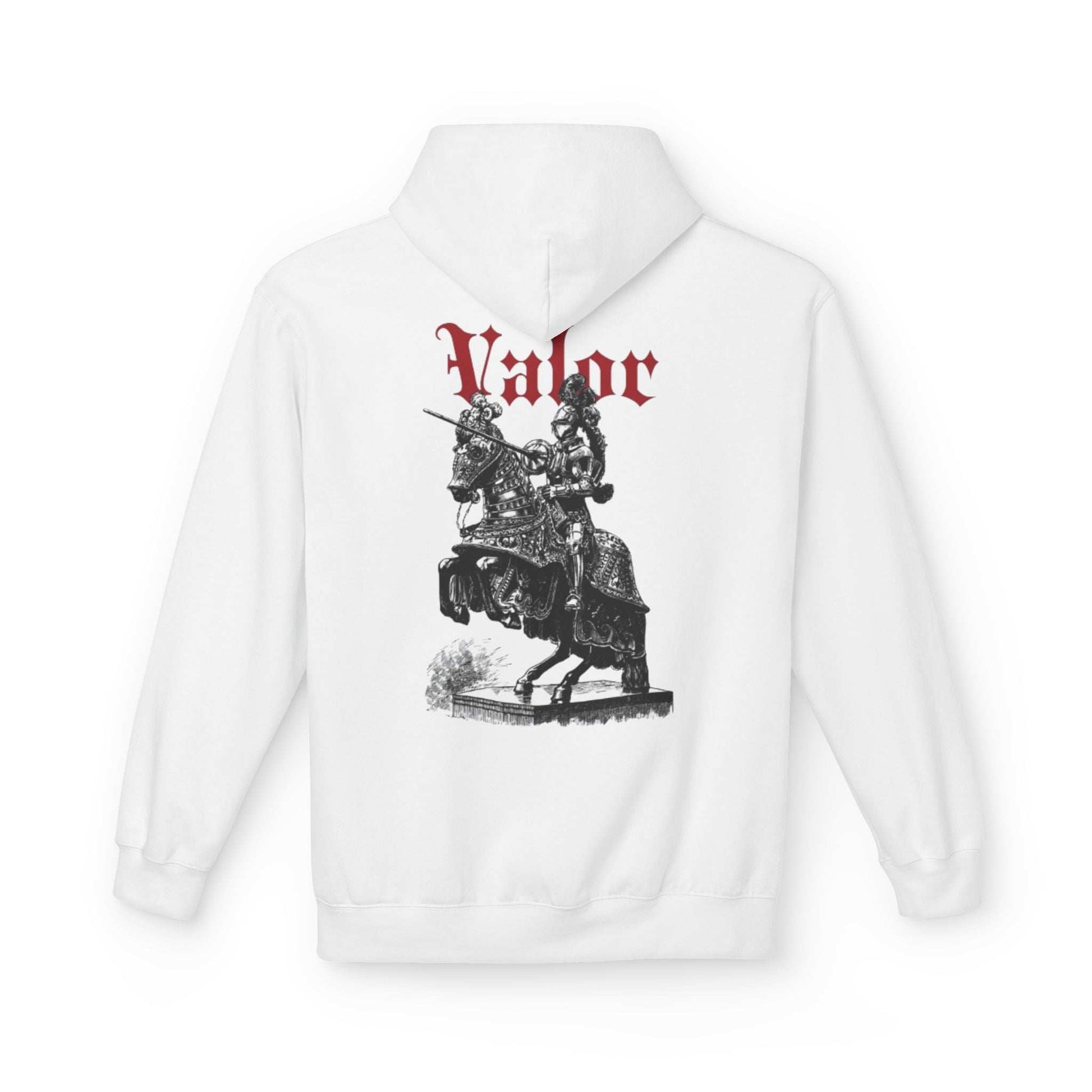 Pull VALOR – Knight blanc vue de dos