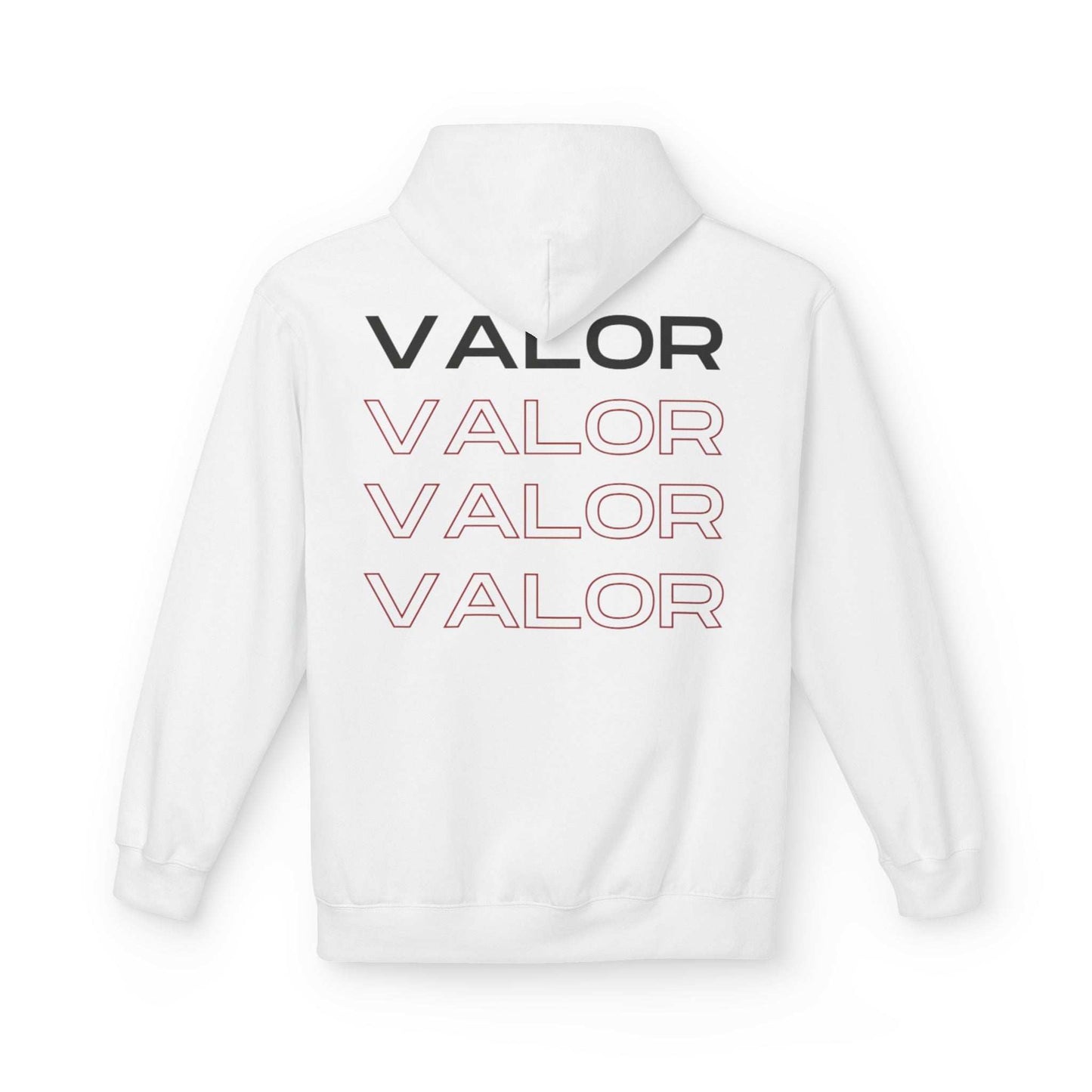 Sweat a capuche VALOR – Street Repeat de dos