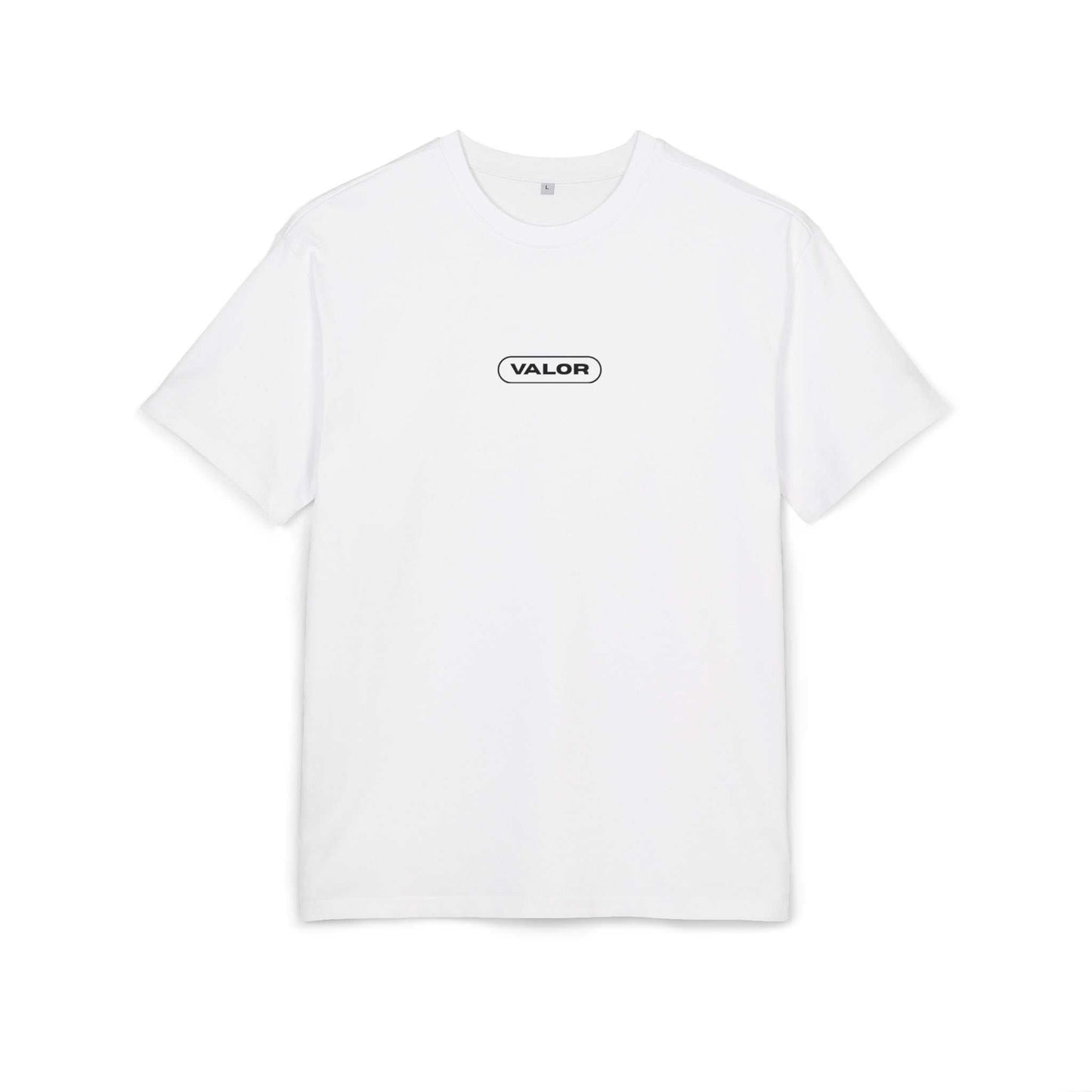 Tee shirt oversize VALOR – Essential White blanc de face