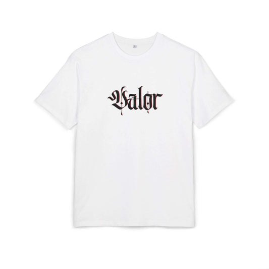Tee shirt oversize VALOR – Dominion blanc de face