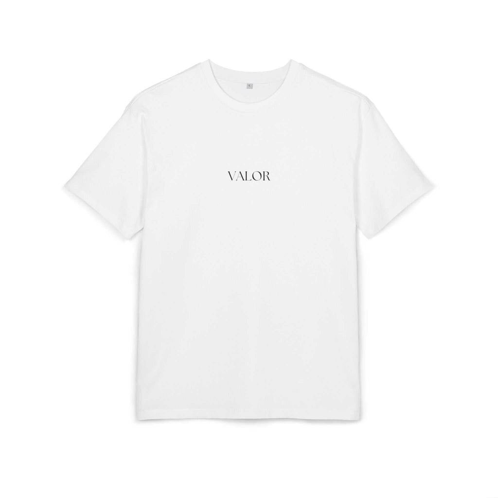 Tee shirt oversize musculation VALOR "Gratitude Overflow" inspiré du fitness et sports de combat.