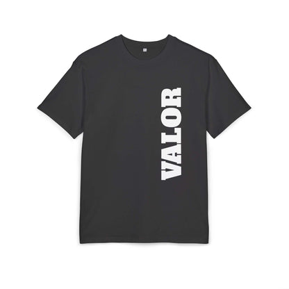 Tee shirt Oversize VALOR – Ascension noir de face