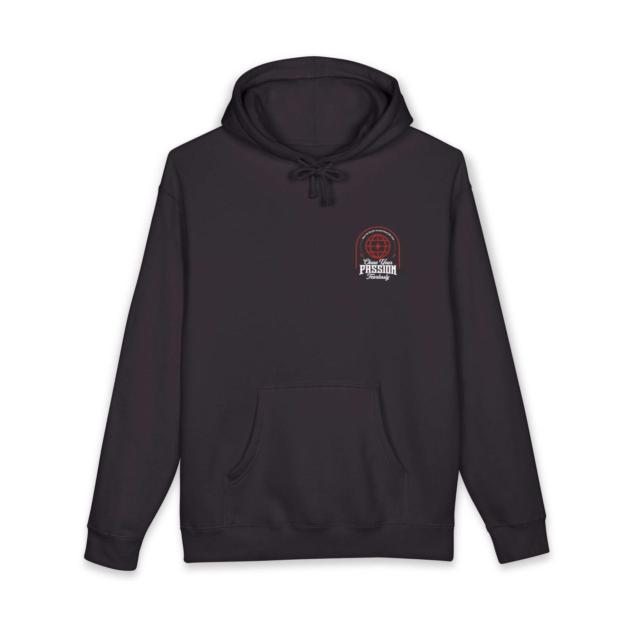 Hoodie musculation VALOR "Chase Your Passion" design inspiré du fitness et sports de combat