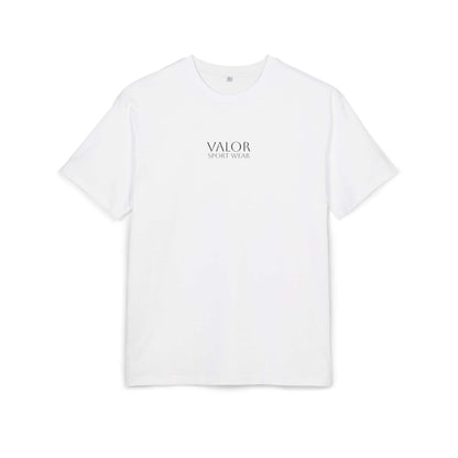 Tee shirt oversize VALOR – Dualité blanc de face