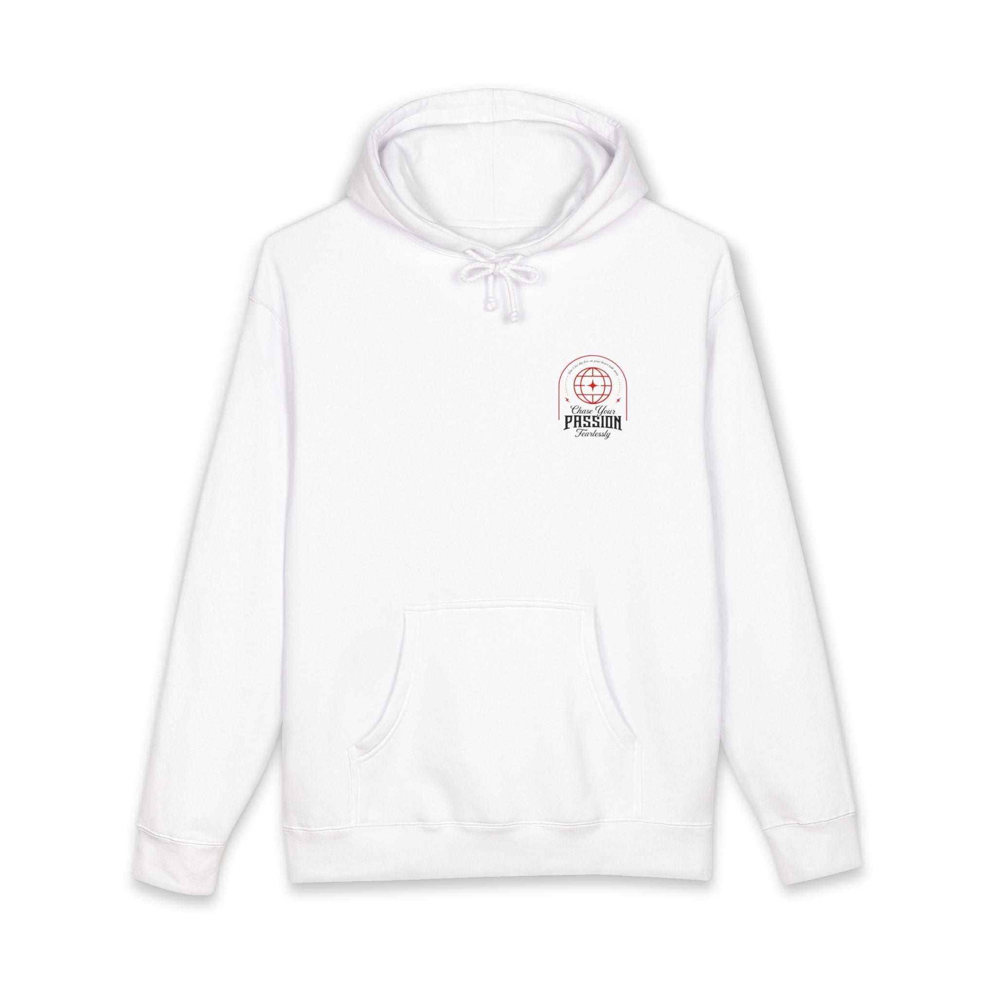 Hoodie musculation VALOR "Chase Your Passion" design inspiré du fitness et sports de combat