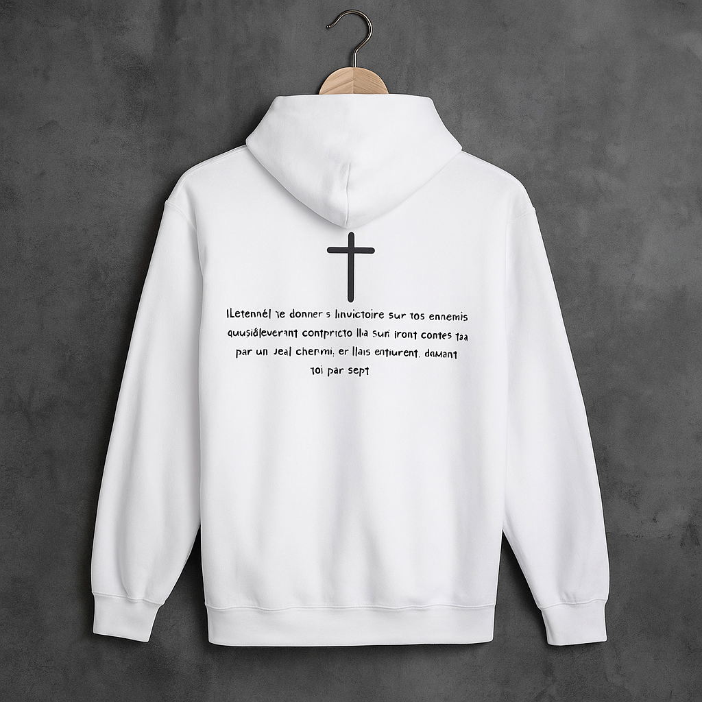 VALOR – Victory by Faith pull blanc 