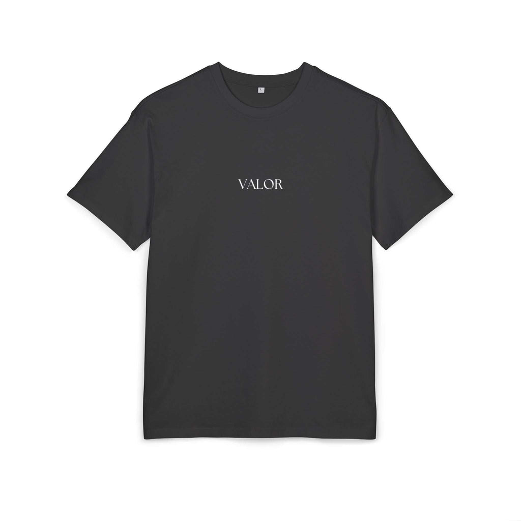 Tee shirt oversize musculation VALOR "Gratitude Overflow" inspiré du fitness et sports de combat.