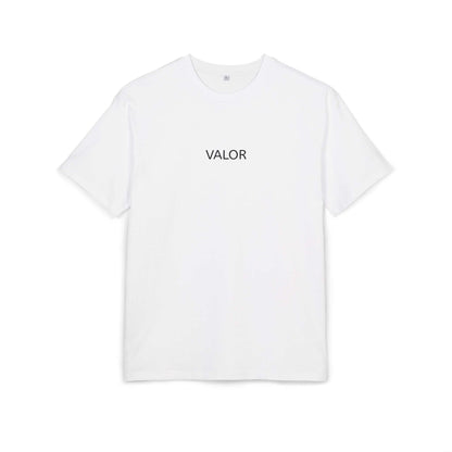 Tee shirt oversize VALOR – Invictus blanc de face