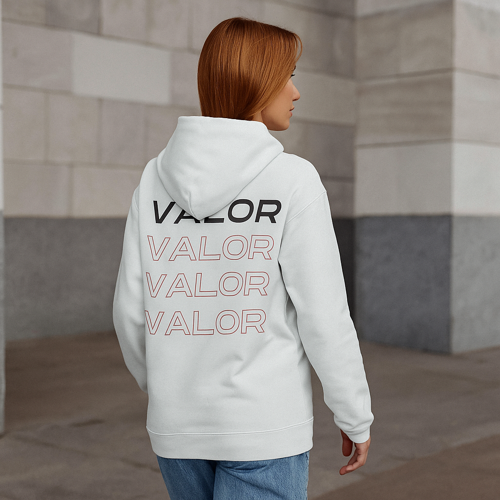 VALOR – Street Repeat pull blanc
