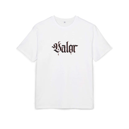 Tee shirt oversize VALOR – Dominion blanc de face