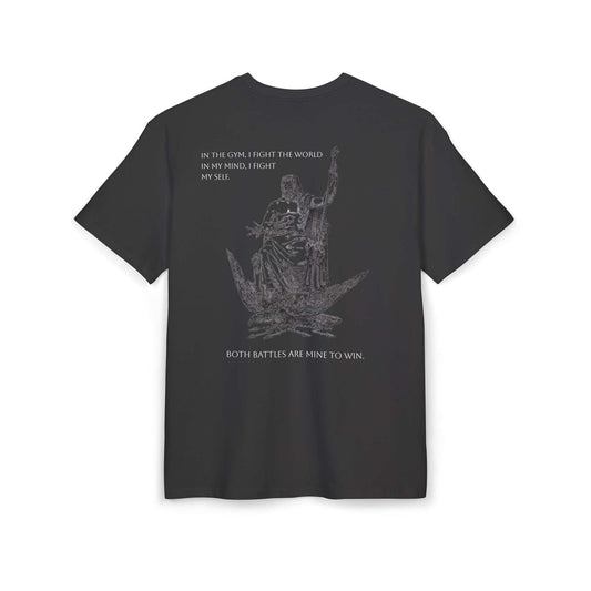 Tee shirt oversize VALOR – Dualité noir