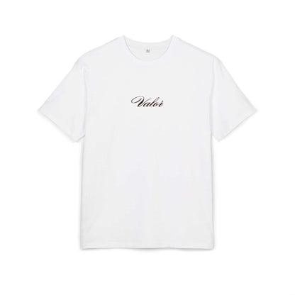 tee shirt oversize VALOR – Héritage blanc de face