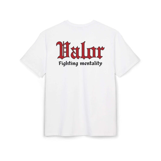 tee shirt blanc VALOR – Fighting Mentality blanc