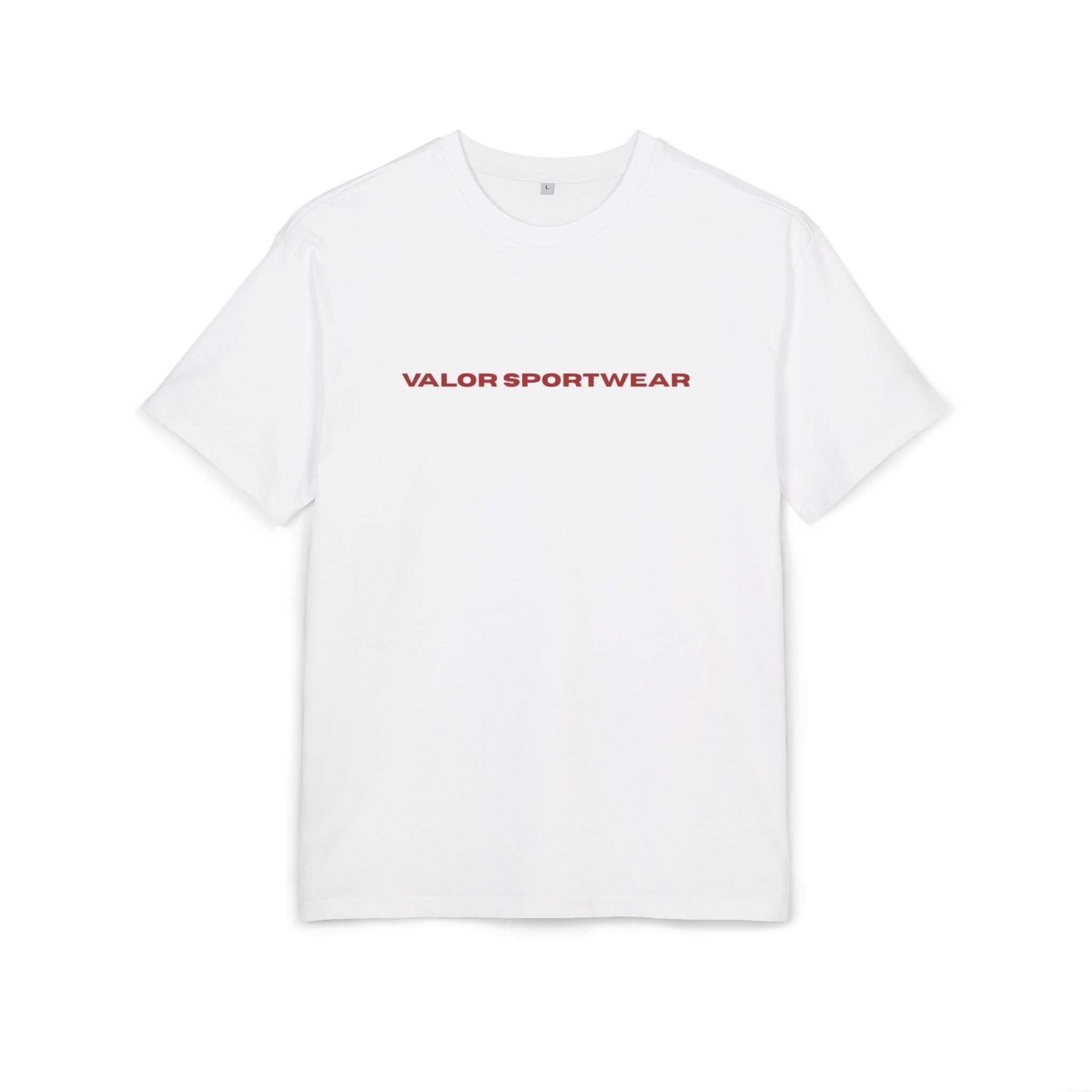 Tee-shirt oversize VALOR Awesome Badass musculation et fitness homme design minimaliste esprit combat et détermination