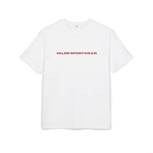 Tee-shirt oversize VALOR Awesome Badass musculation et fitness homme design minimaliste esprit combat et détermination