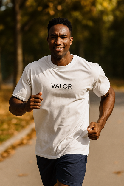 VALOR – Invictus tee shirt oversize blanc