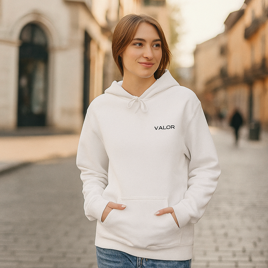 VALOR – Street Repeat pull blanc