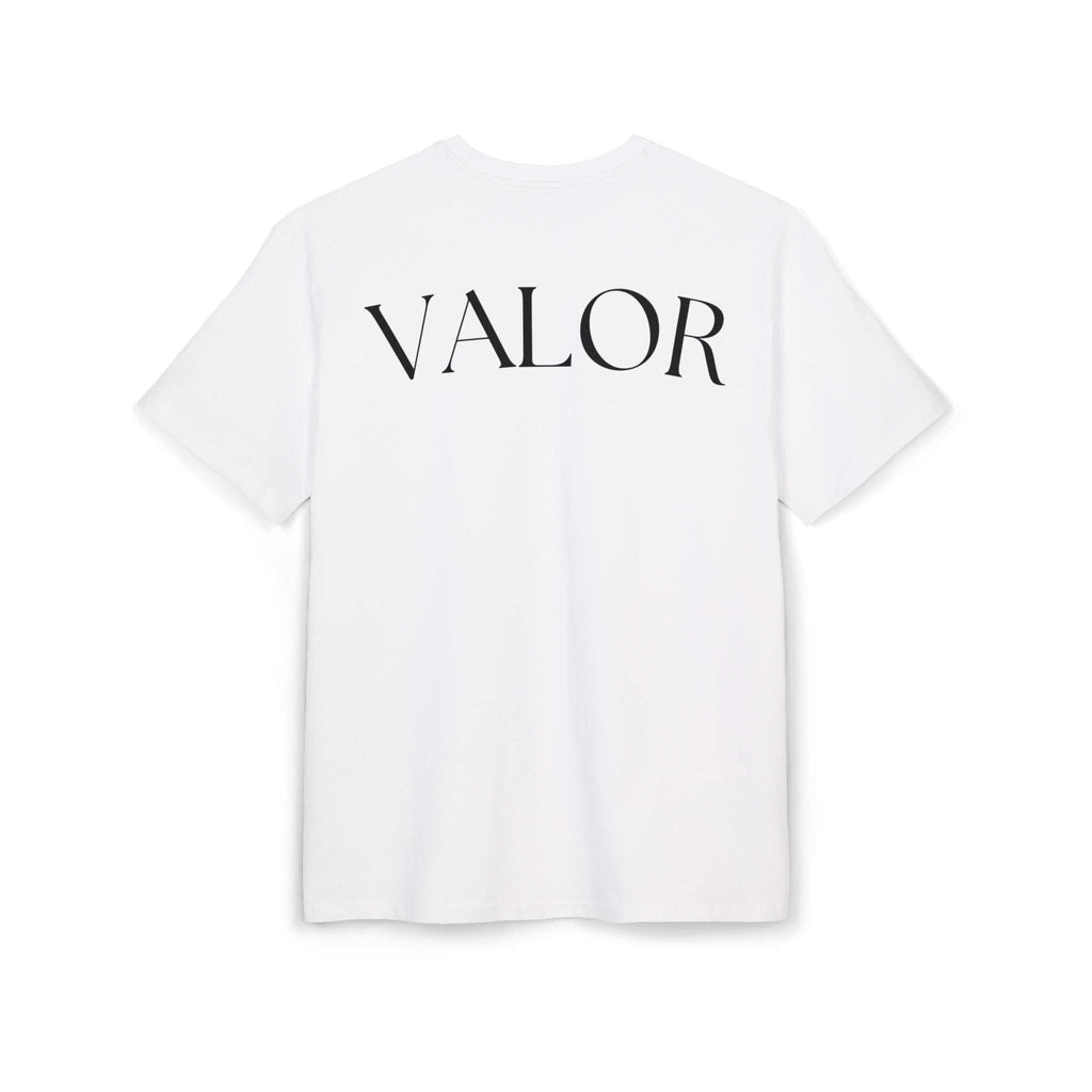 Tee shirt oversize musculation VALOR "Gratitude Overflow" inspiré du fitness et sports de combat.
