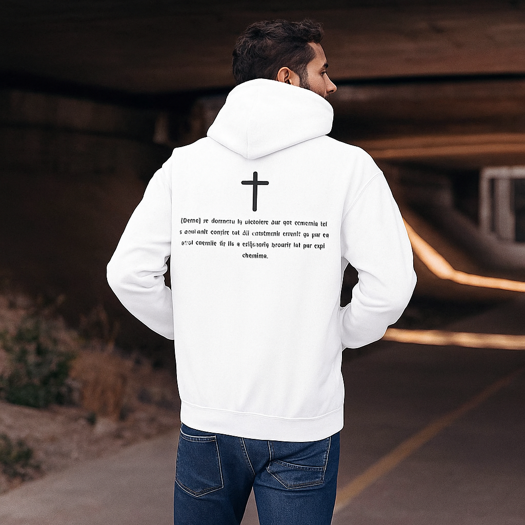 VALOR – Victory by Faith pull blanc 