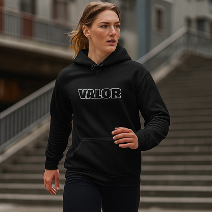 Pull noir VALOR – Warm-Up Max
