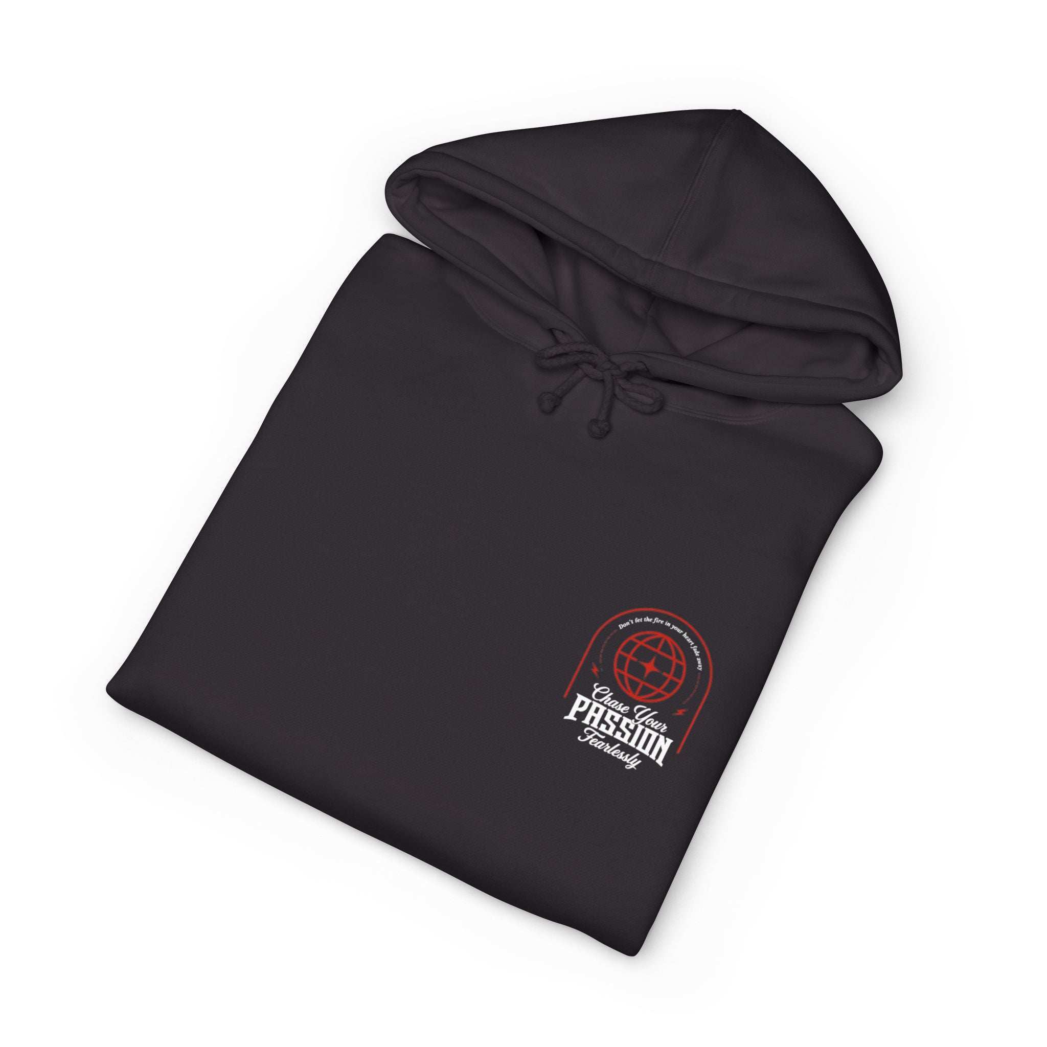 Hoodie musculation VALOR "Chase Your Passion" design inspiré du fitness et sports de combat