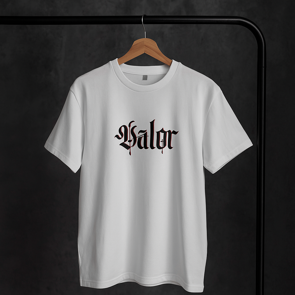 Tee shirt oversize VALOR – Monolithe blanc