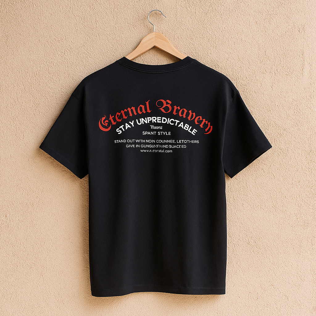 VALOR – Invictus tee shirt oversize noir