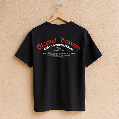 VALOR – Invictus tee shirt oversize noir